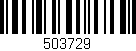 Código de barras (EAN, GTIN, SKU, ISBN): '503729'