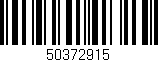Código de barras (EAN, GTIN, SKU, ISBN): '50372915'