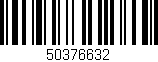 Código de barras (EAN, GTIN, SKU, ISBN): '50376632'