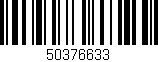 Código de barras (EAN, GTIN, SKU, ISBN): '50376633'