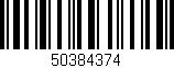 Código de barras (EAN, GTIN, SKU, ISBN): '50384374'