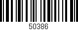 Código de barras (EAN, GTIN, SKU, ISBN): '50386'