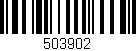 Código de barras (EAN, GTIN, SKU, ISBN): '503902'