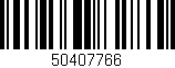 Código de barras (EAN, GTIN, SKU, ISBN): '50407766'