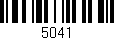 Código de barras (EAN, GTIN, SKU, ISBN): '5041'