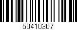 Código de barras (EAN, GTIN, SKU, ISBN): '50410307'
