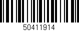 Código de barras (EAN, GTIN, SKU, ISBN): '50411914'
