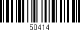Código de barras (EAN, GTIN, SKU, ISBN): '50414'