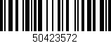 Código de barras (EAN, GTIN, SKU, ISBN): '50423572'