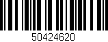 Código de barras (EAN, GTIN, SKU, ISBN): '50424620'