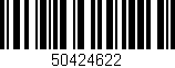 Código de barras (EAN, GTIN, SKU, ISBN): '50424622'