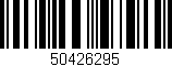 Código de barras (EAN, GTIN, SKU, ISBN): '50426295'