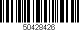 Código de barras (EAN, GTIN, SKU, ISBN): '50428426'