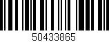 Código de barras (EAN, GTIN, SKU, ISBN): '50433865'
