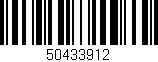 Código de barras (EAN, GTIN, SKU, ISBN): '50433912'