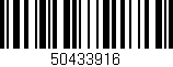 Código de barras (EAN, GTIN, SKU, ISBN): '50433916'