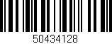 Código de barras (EAN, GTIN, SKU, ISBN): '50434128'