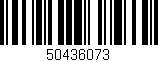 Código de barras (EAN, GTIN, SKU, ISBN): '50436073'
