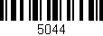 Código de barras (EAN, GTIN, SKU, ISBN): '5044'