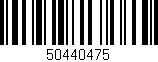 Código de barras (EAN, GTIN, SKU, ISBN): '50440475'