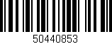 Código de barras (EAN, GTIN, SKU, ISBN): '50440853'
