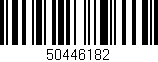 Código de barras (EAN, GTIN, SKU, ISBN): '50446182'