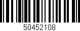 Código de barras (EAN, GTIN, SKU, ISBN): '50452108'
