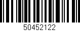 Código de barras (EAN, GTIN, SKU, ISBN): '50452122'