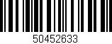 Código de barras (EAN, GTIN, SKU, ISBN): '50452633'