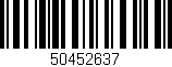 Código de barras (EAN, GTIN, SKU, ISBN): '50452637'