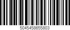 Código de barras (EAN, GTIN, SKU, ISBN): '5045458655803'