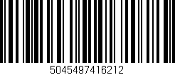 Código de barras (EAN, GTIN, SKU, ISBN): '5045497416212'