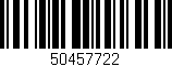 Código de barras (EAN, GTIN, SKU, ISBN): '50457722'