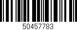 Código de barras (EAN, GTIN, SKU, ISBN): '50457783'