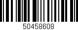 Código de barras (EAN, GTIN, SKU, ISBN): '50458608'