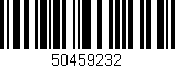 Código de barras (EAN, GTIN, SKU, ISBN): '50459232'