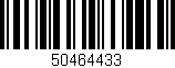 Código de barras (EAN, GTIN, SKU, ISBN): '50464433'