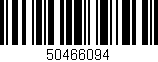 Código de barras (EAN, GTIN, SKU, ISBN): '50466094'