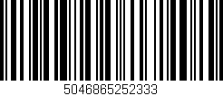 Código de barras (EAN, GTIN, SKU, ISBN): '5046865252333'