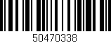 Código de barras (EAN, GTIN, SKU, ISBN): '50470338'