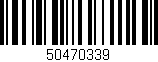 Código de barras (EAN, GTIN, SKU, ISBN): '50470339'