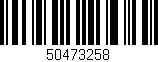 Código de barras (EAN, GTIN, SKU, ISBN): '50473258'