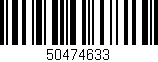 Código de barras (EAN, GTIN, SKU, ISBN): '50474633'