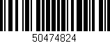 Código de barras (EAN, GTIN, SKU, ISBN): '50474824'