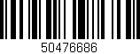 Código de barras (EAN, GTIN, SKU, ISBN): '50476686'