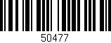 Código de barras (EAN, GTIN, SKU, ISBN): '50477'