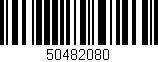 Código de barras (EAN, GTIN, SKU, ISBN): '50482080'