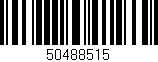 Código de barras (EAN, GTIN, SKU, ISBN): '50488515'