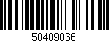 Código de barras (EAN, GTIN, SKU, ISBN): '50489066'