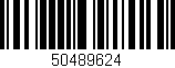 Código de barras (EAN, GTIN, SKU, ISBN): '50489624'